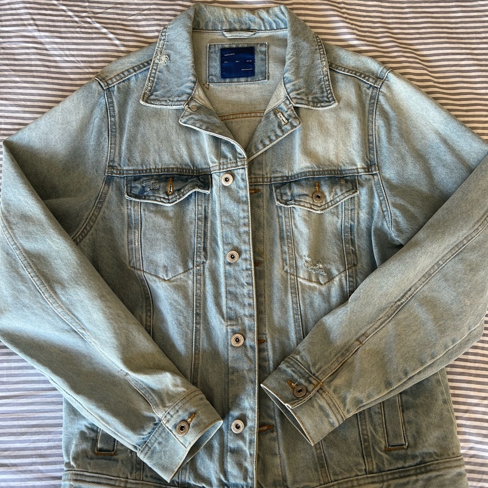 Zara Light Blue Denim Jacket